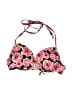 Topshop Floral Pink Swimsuit Top Size 4 - photo 1