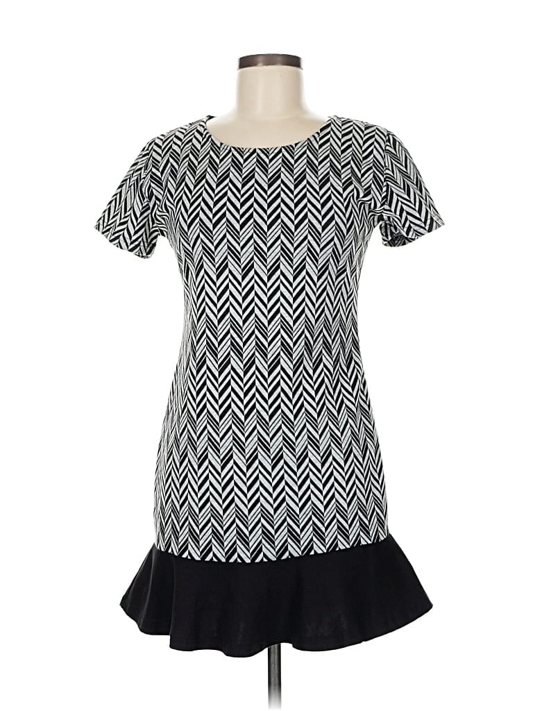 Pre-owned H&m Casual Dress In Gray