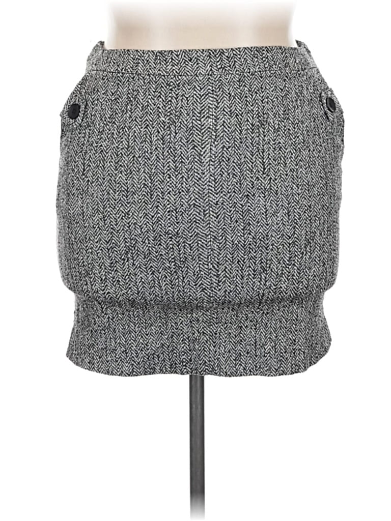 Pre-owned Margaret M Casual Skirt In Gray