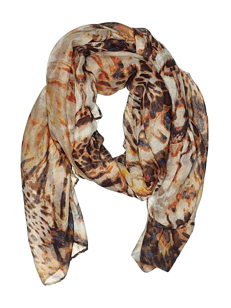 ASSORTED BRANDS Pre-owned Scarf In Brown