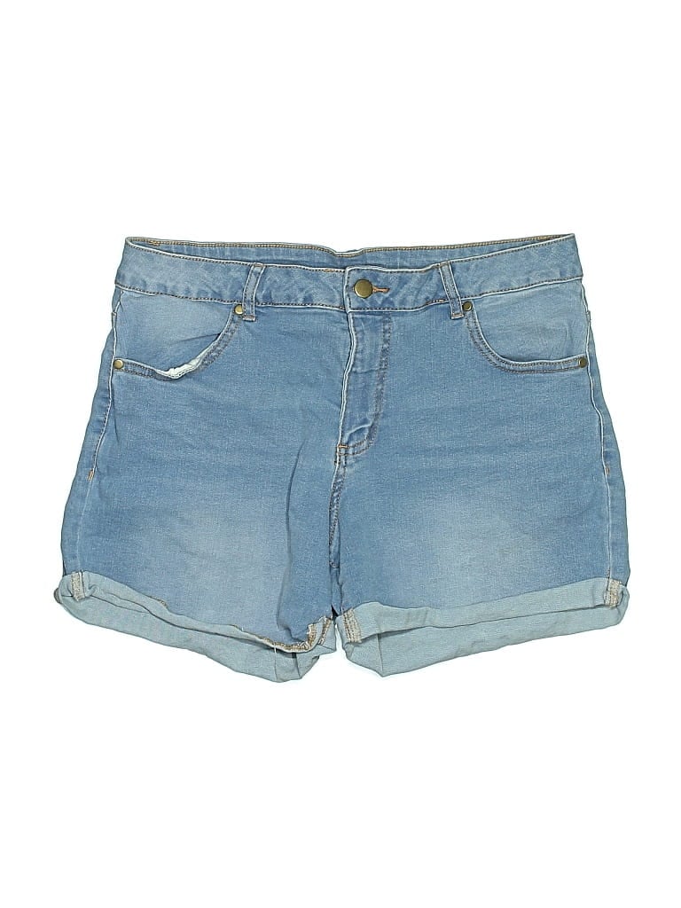 Pre-owned Serra Denim Shorts In Blue