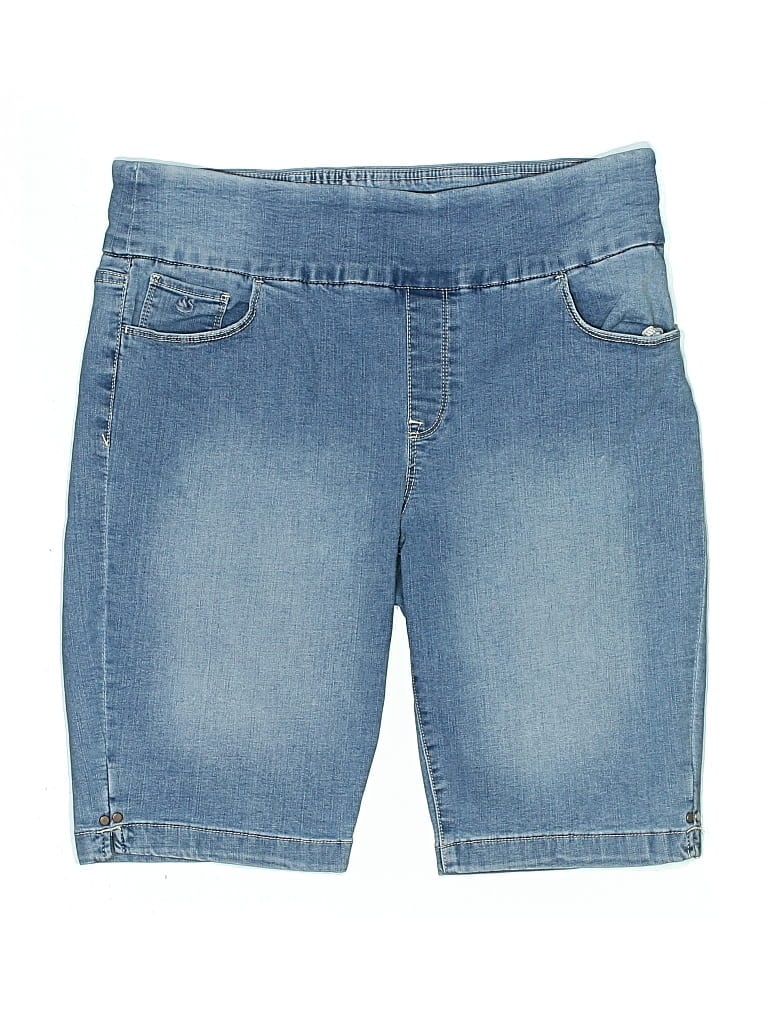 Pre-owned Gloria Vanderbilt Denim Shorts In Blue