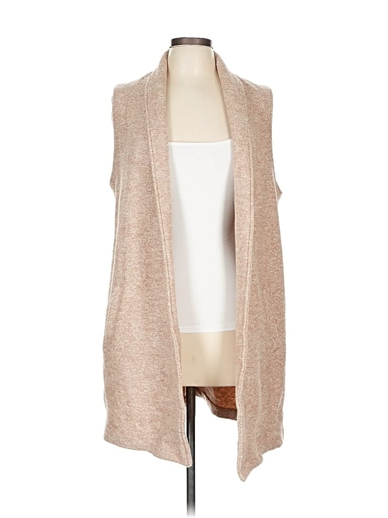 Pre-owned Cynthia Rowley Tjx Sweater Vest In Brown