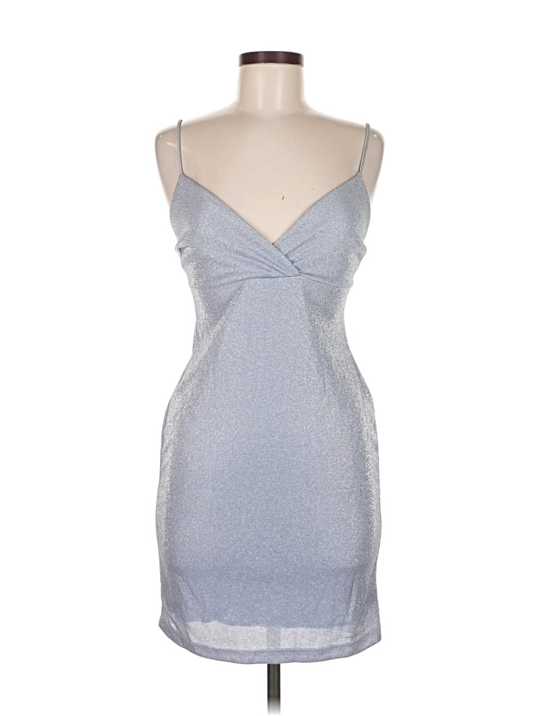 Pre-owned Windsor Cocktail Dress In Silver