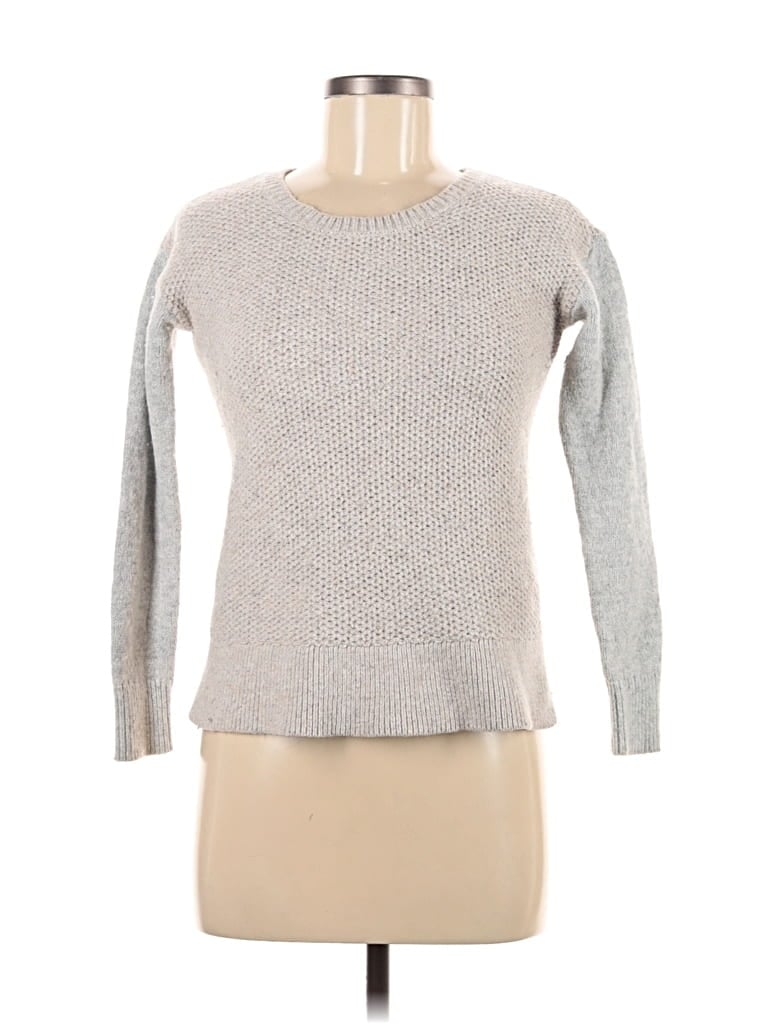 Pre-owned Banana Republic Factory Store 3/4 Sleeve T-shirt In Silver