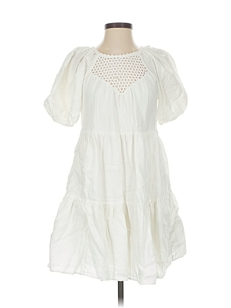 Pre-owned Lilly Pulitzer Casual Dress In White