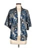 Firetrap 100% Polyester Paisley Blue Kimono Size 8 - photo 1