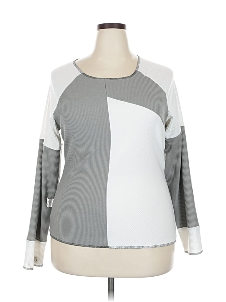 Pre-owned Unbranded Pullover Sweater In Gray