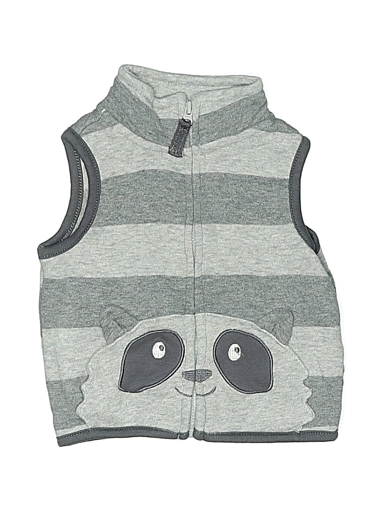 Pre-owned Carter's Babies' Vest In Gray