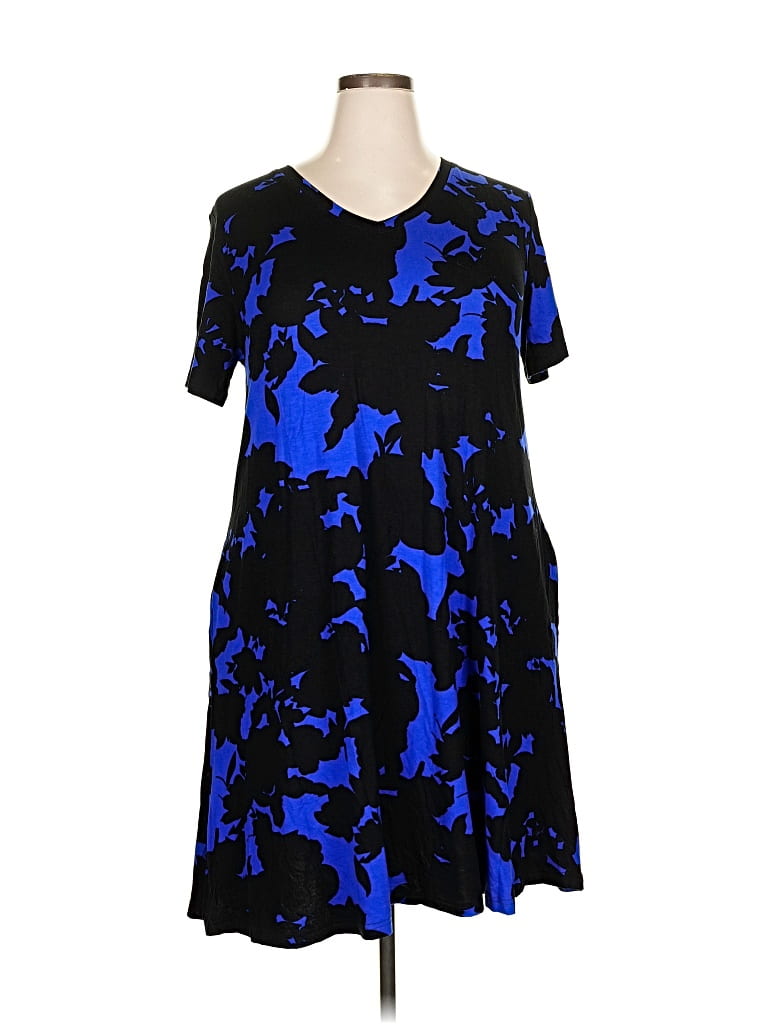 Pre-owned Your Style Casual Dress In Blue