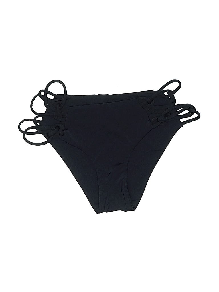 Pre-owned Unbranded Swimsuit Bottoms In Black