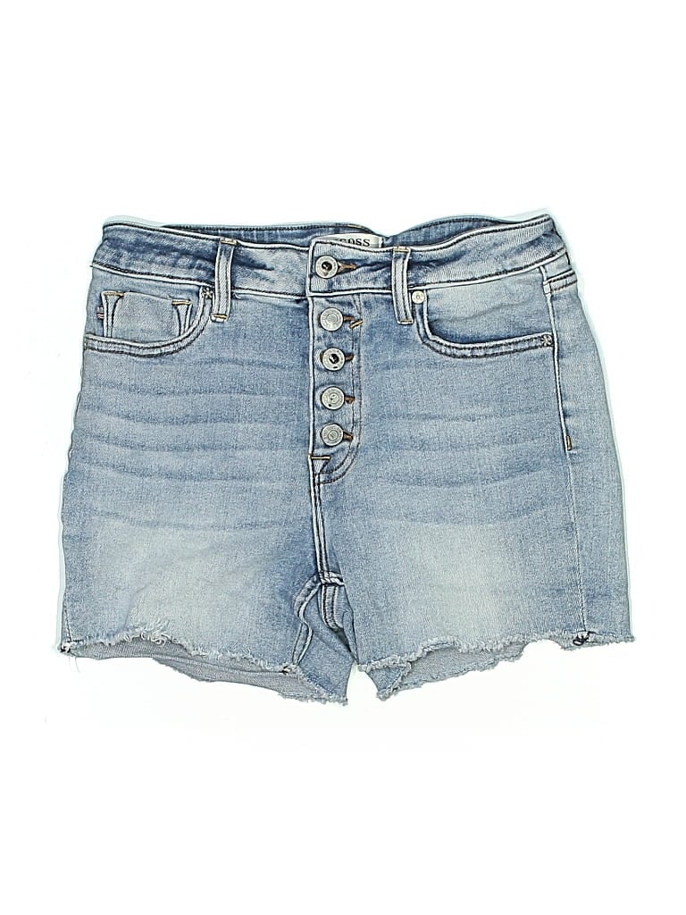 Pre-owned Vigoss Denim Shorts In Blue