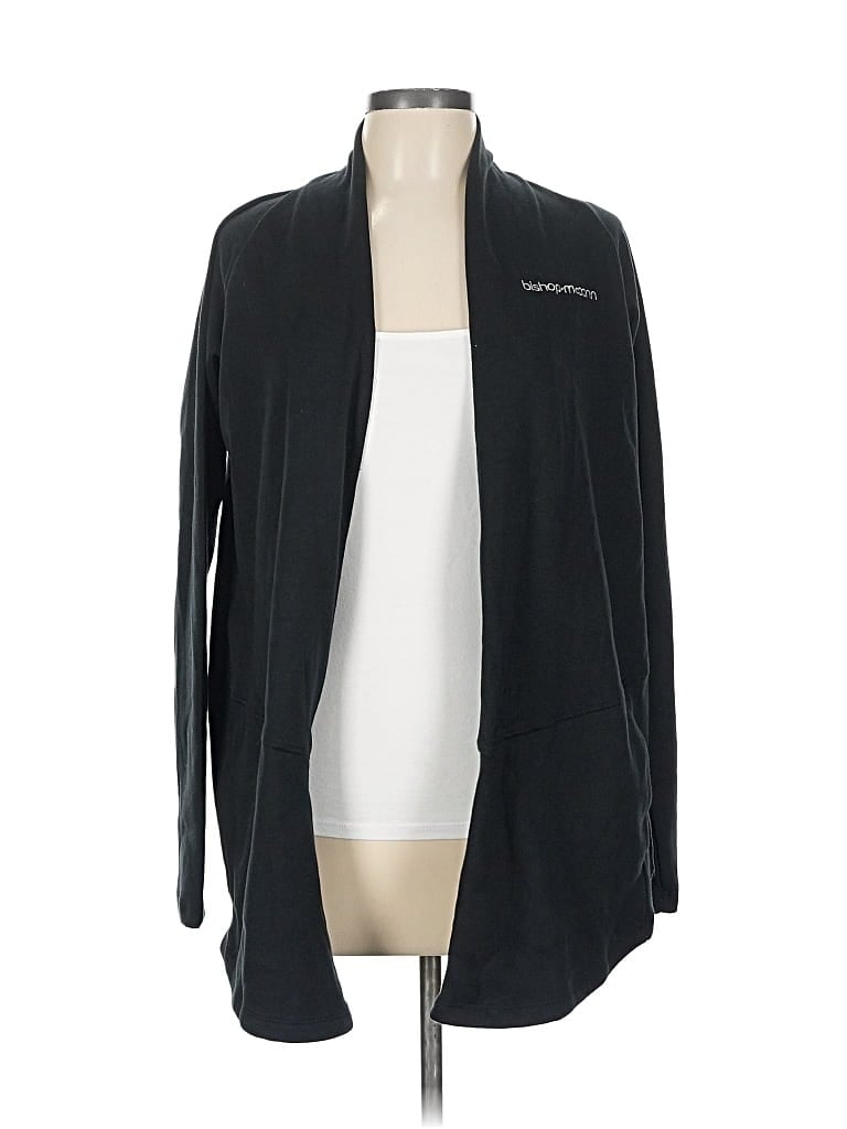 PORT AUTHORITY Pre-owned Cardigan Sweater In Black