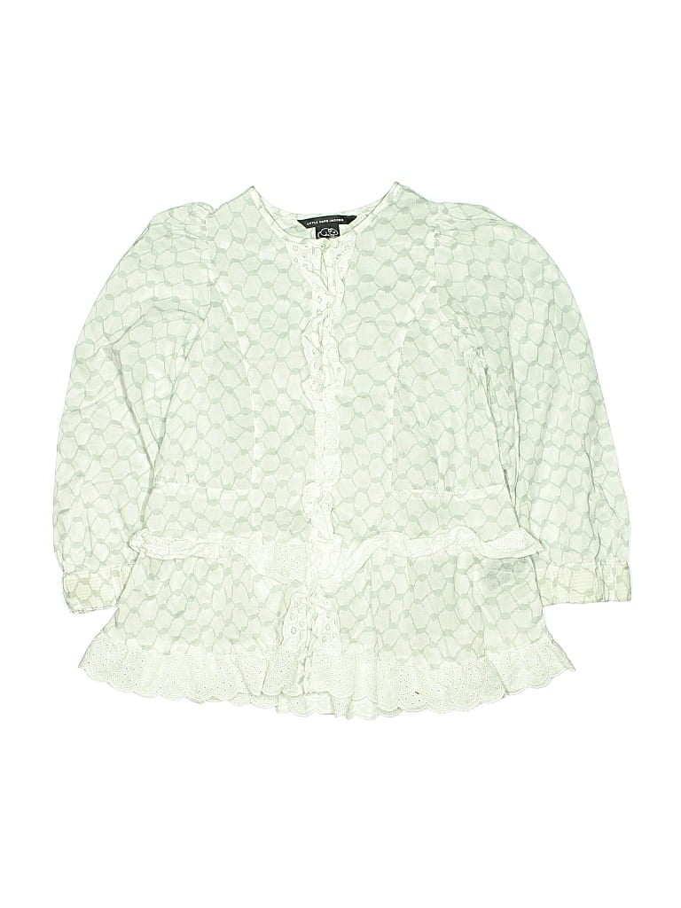 Pre-owned Marc Jacobs Kids' 3/4 Sleeve Blouse In Green