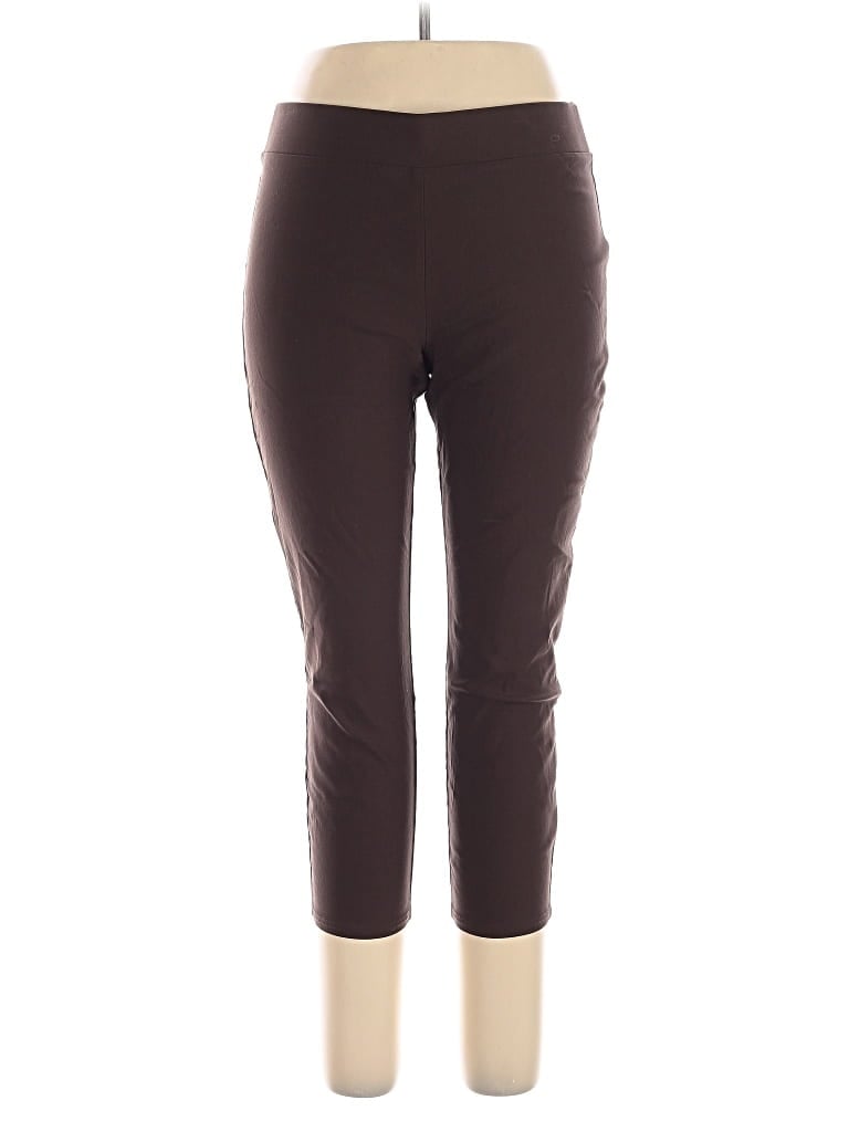 Pre-owned Inc International Concepts Active Pants In Brown