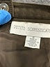 Petite Sophisticate Houndstooth Brown Formal Skirt Size 8 - photo 4