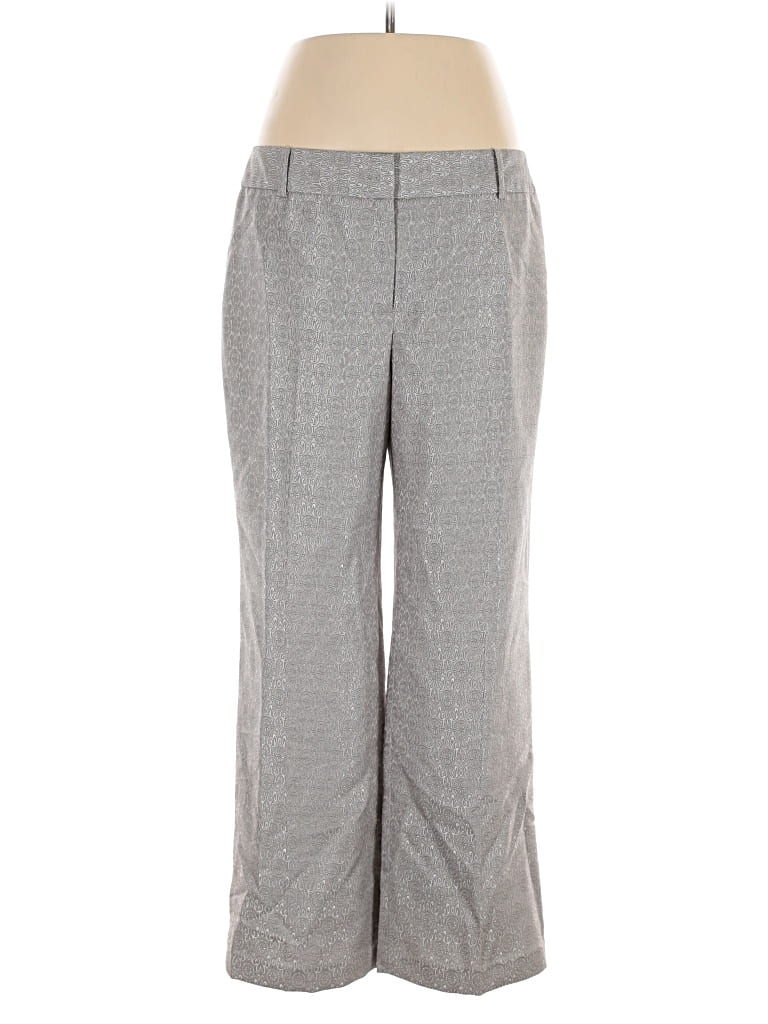 Pre-owned Ann Taylor Factory Dress Pants In Gray