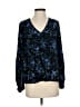 Vince Camuto 100% Polyester Blue Long Sleeve Blouse Size XXS - photo 1