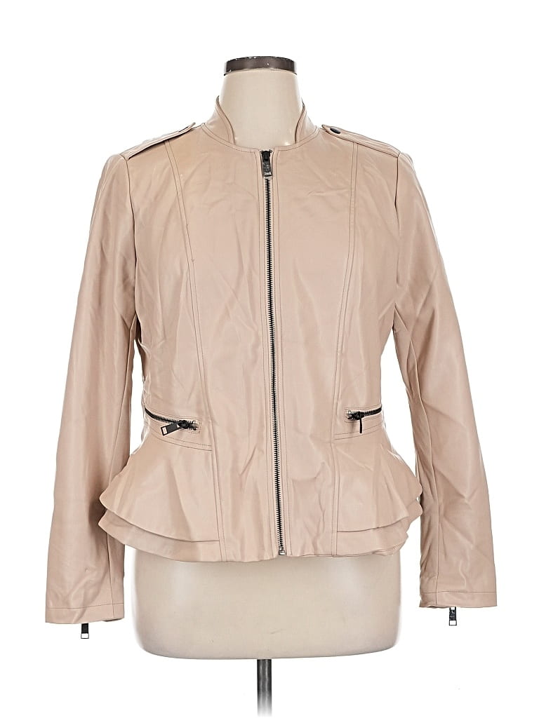 Pre-owned G.i.l.i. Jacket In Brown