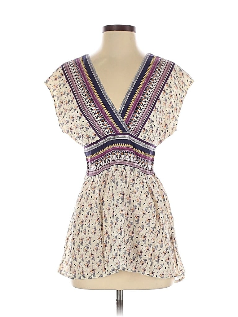 JESSICA SIMPSON Pre-owned Sleeveless Blouse In Purple