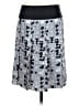 Marc Jacobs 100% Silk Graphic Gray Silk Skirt Size 2 - photo 2