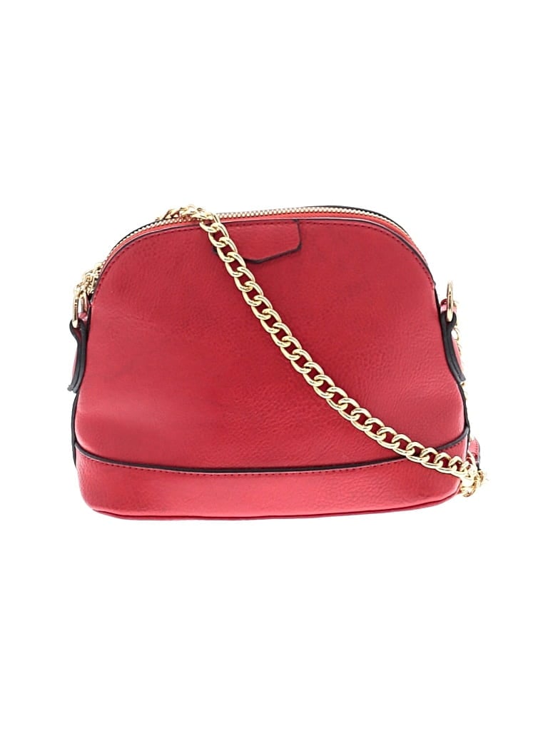 Pre-owned Unbranded Crossbody Bag In Red