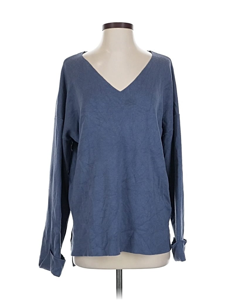 Pre-owned Umgee Pullover Sweater In Blue