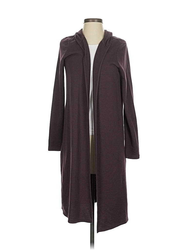 Pre-owned Purejill Cardigan Sweater In Purple