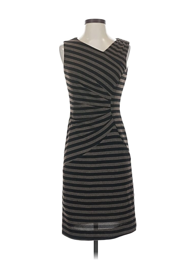 Click to view more detailed imagery on our partner's website Pre-owned Tahari By Asl Cocktail Dress In Gray