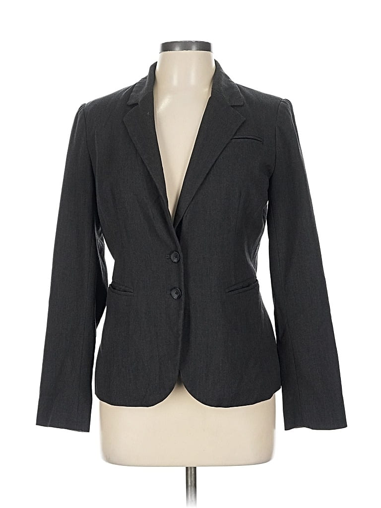 Pre-owned Apt. 9 Blazer Jacket In Gray
