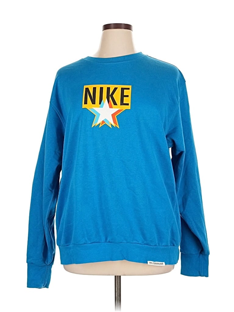 Pre-owned Nike Sweatshirt In Blue