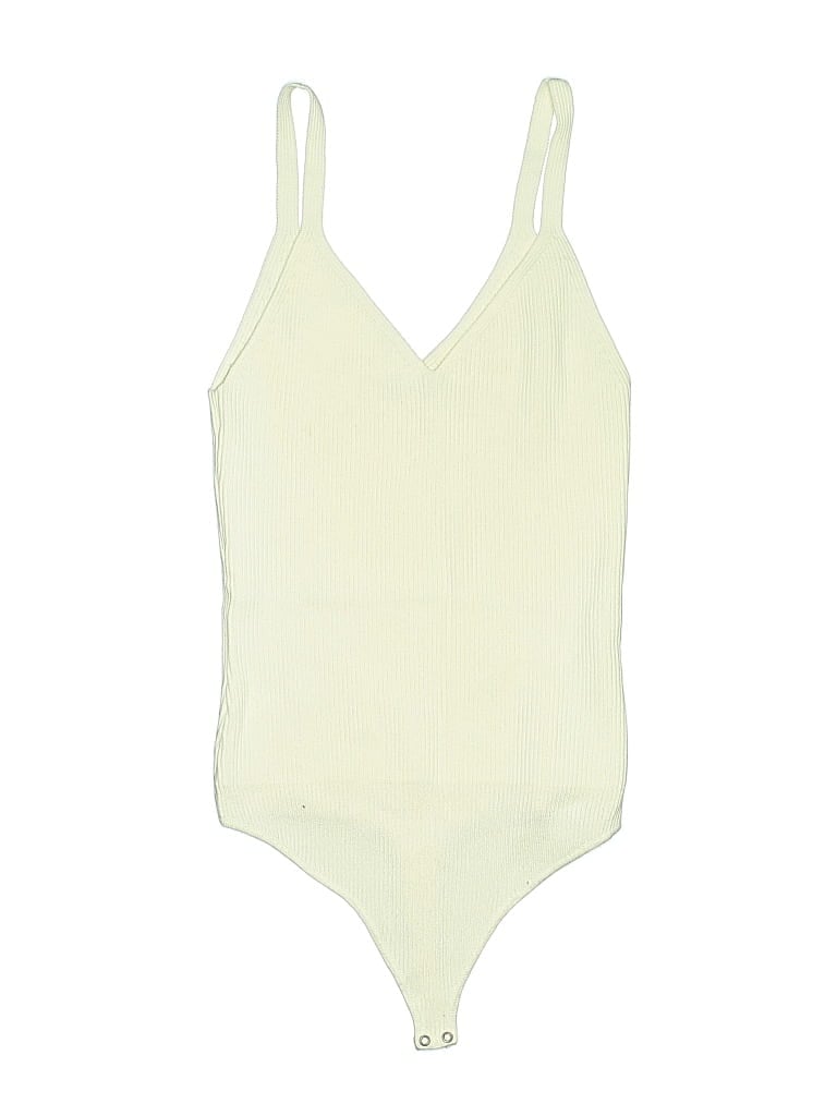 Pre-owned Abercrombie & Fitch Bodysuit In Yellow