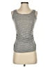Max Studio Gray Sleeveless T-Shirt Size XS - photo 1
