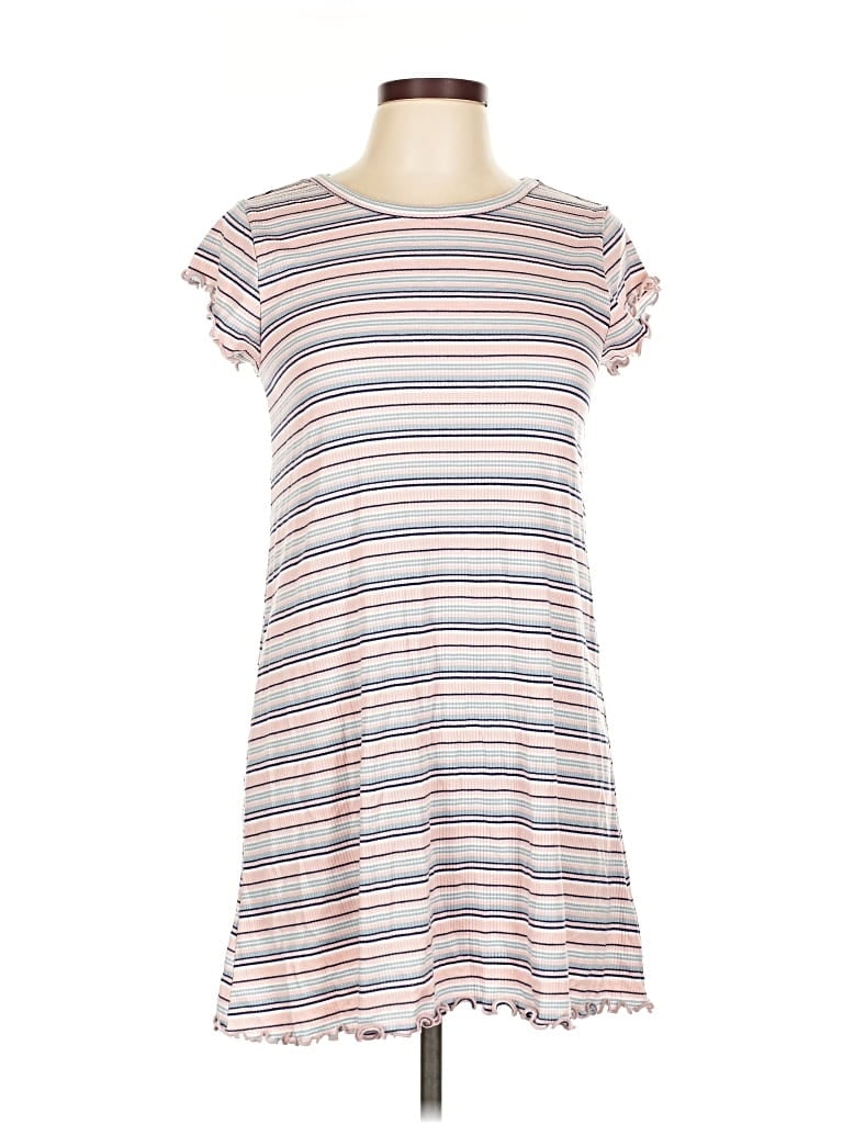 Pre-owned No Comment Casual Dress In Gray