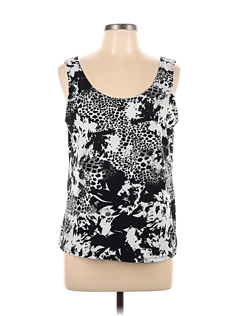 Pre-owned Elementz Tank Top Black Strapless Neckline Tops