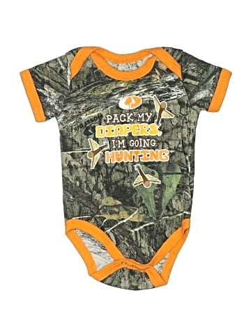 Mossy Oak Short Sleeve Onesie (view 1)