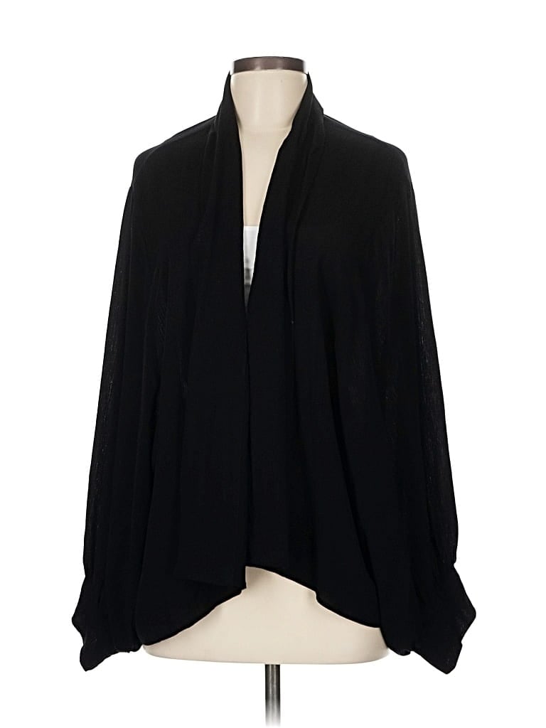 Pre-owned Christopher & Banks Cardigan Sweater In Black