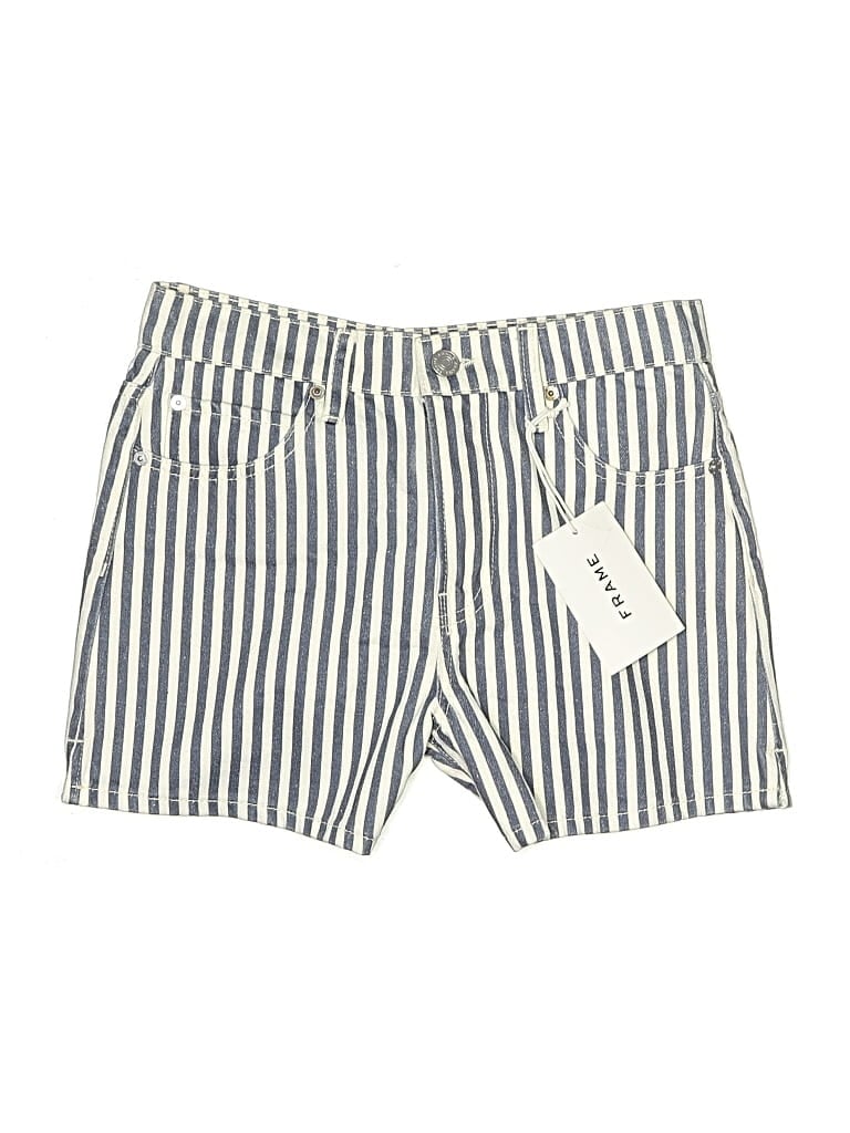 Pre-owned Frame Denim Shorts In Blue