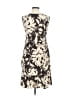Studio I Graphic Brown Casual Dress Size 8 (petite) - photo 2