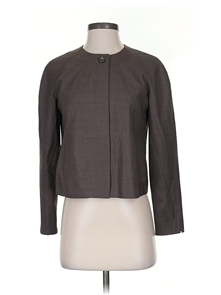 Pre-owned Jones New York Collection Jacket In Gray