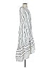 3.1 Phillip Lim 100% Polyester Stripes Silver Casual Dress Size 2 - photo 4