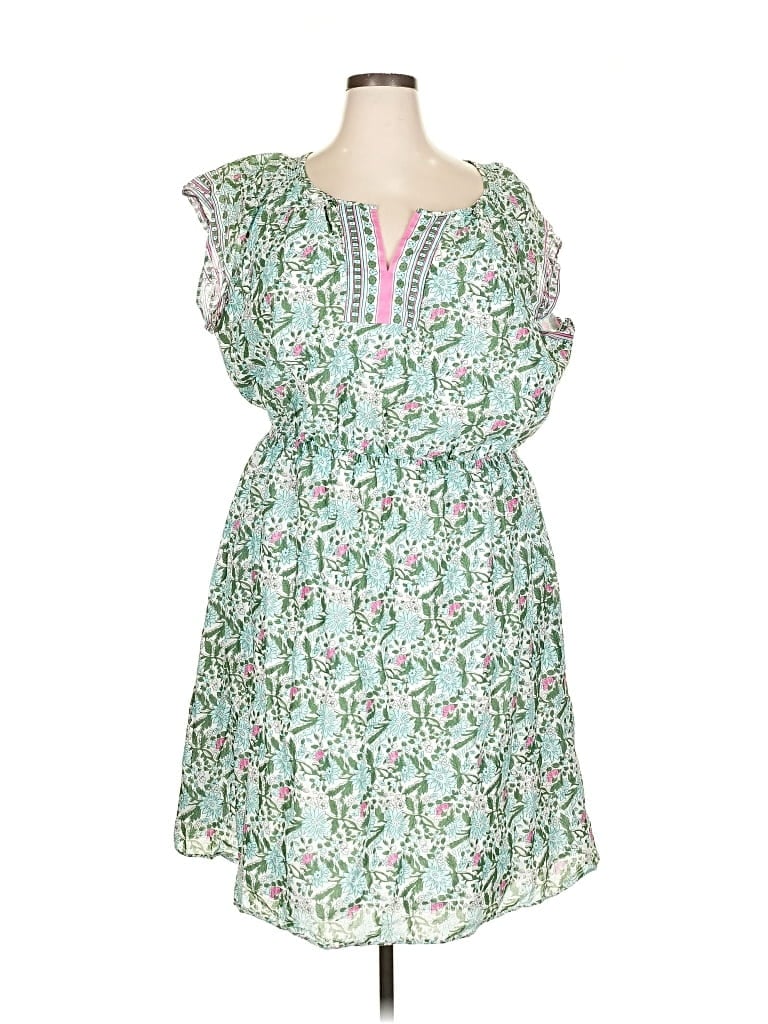Click to view more detailed imagery on our partner's website Pre-owned Talbots Casual Dress In Green