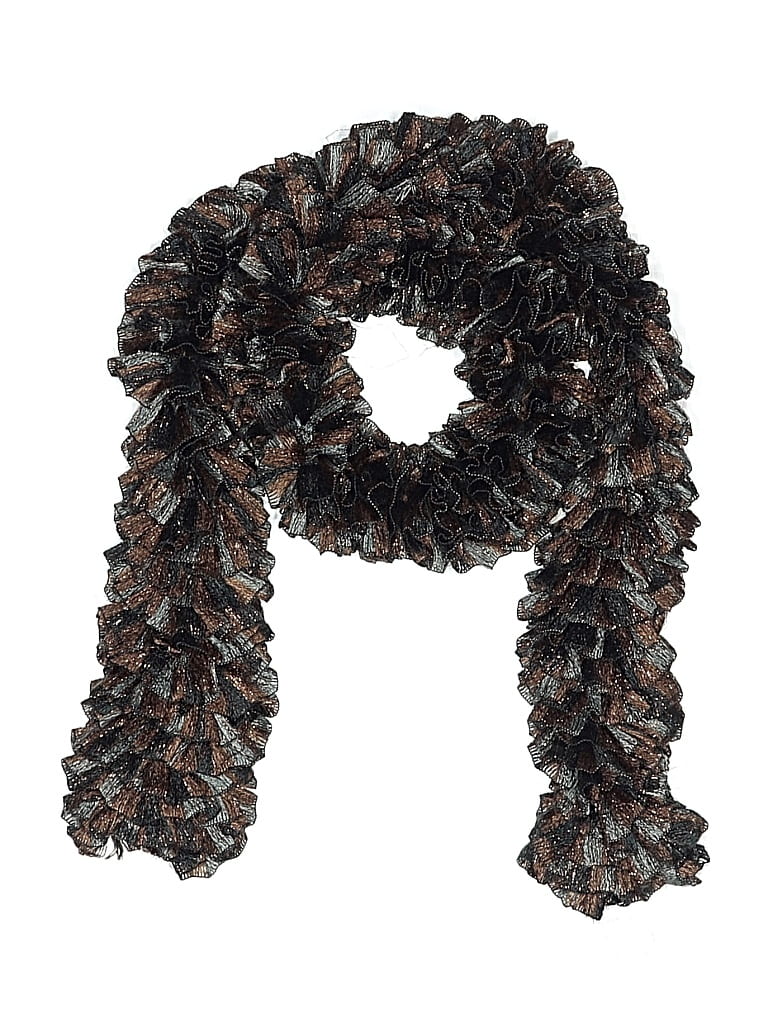 UNBRANDED Pre-owned Scarf In Brown
