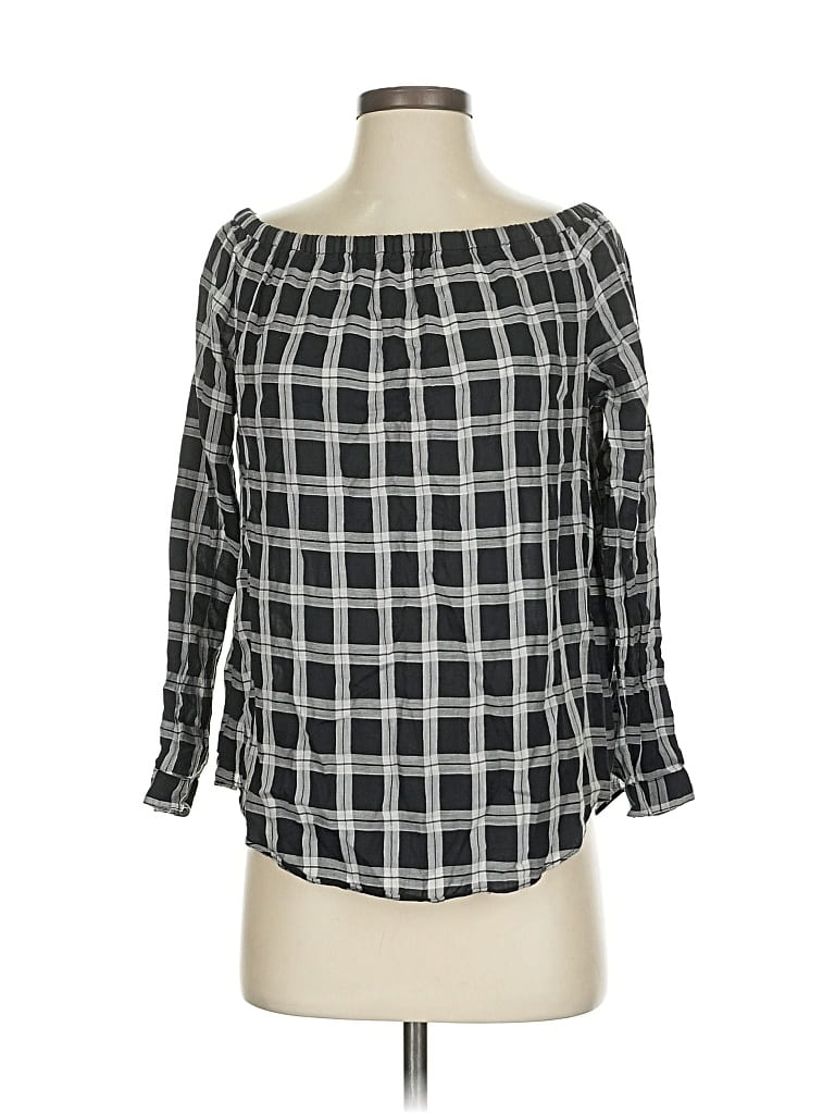 Pre-owned Rag & Bone 3/4 Sleeve Blouse In Black