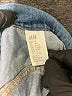 H&M 100% Cotton Blue Denim Jacket 6-9 MO / 9 MO - photo 3