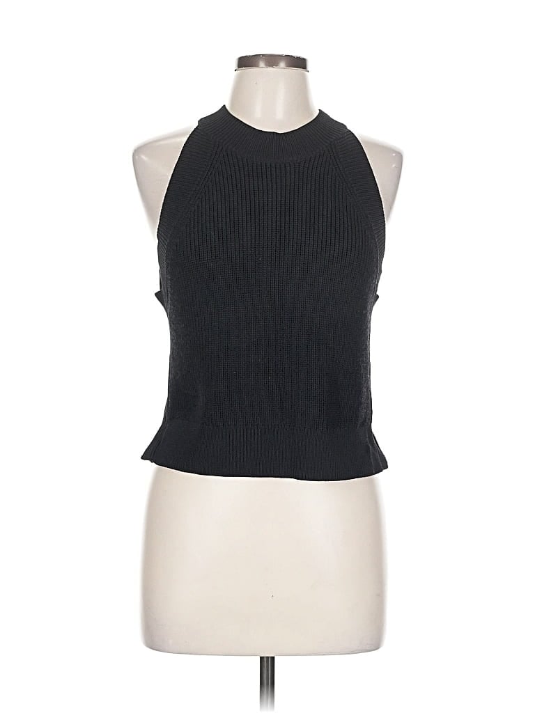 Pre-owned Wilfred Sweater Vest In Black