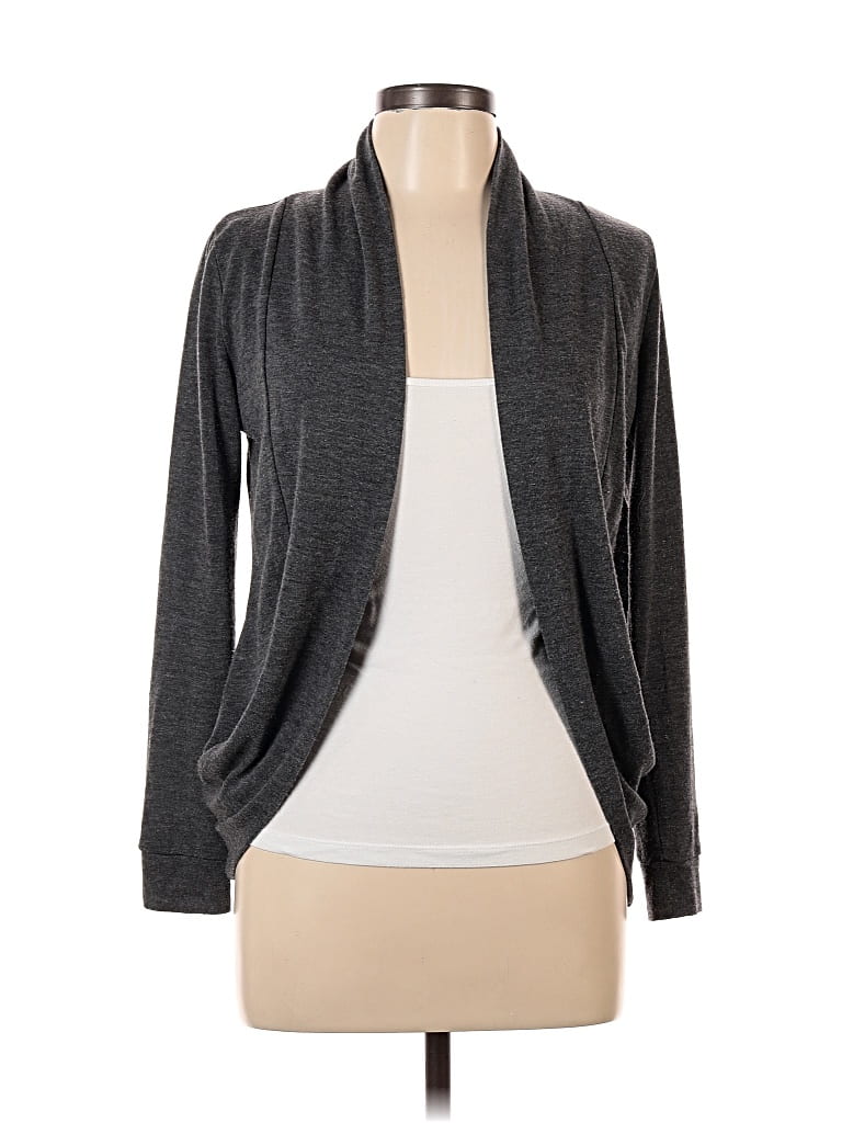 AMBIANCE Pre-owned Cardigan Sweater In Gray