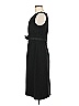 Donna Morgan 100% Polyester Solid Black Cocktail Dress Size 6 - photo 5