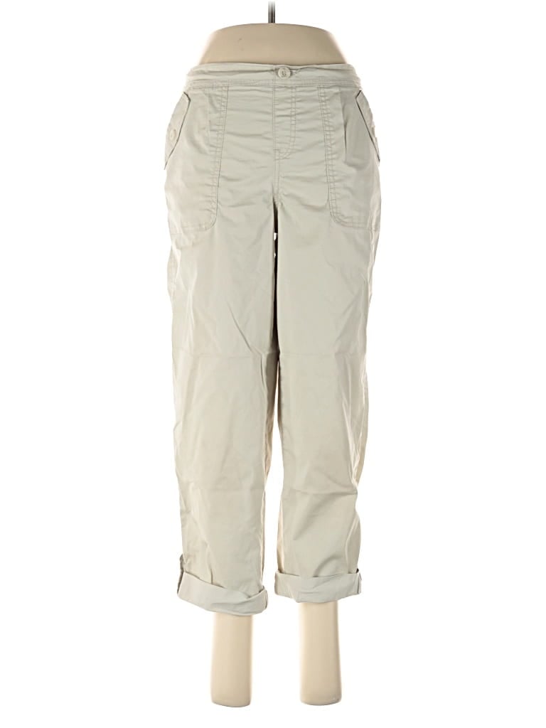 Pre-owned Bandolino Cargo Pants In White
