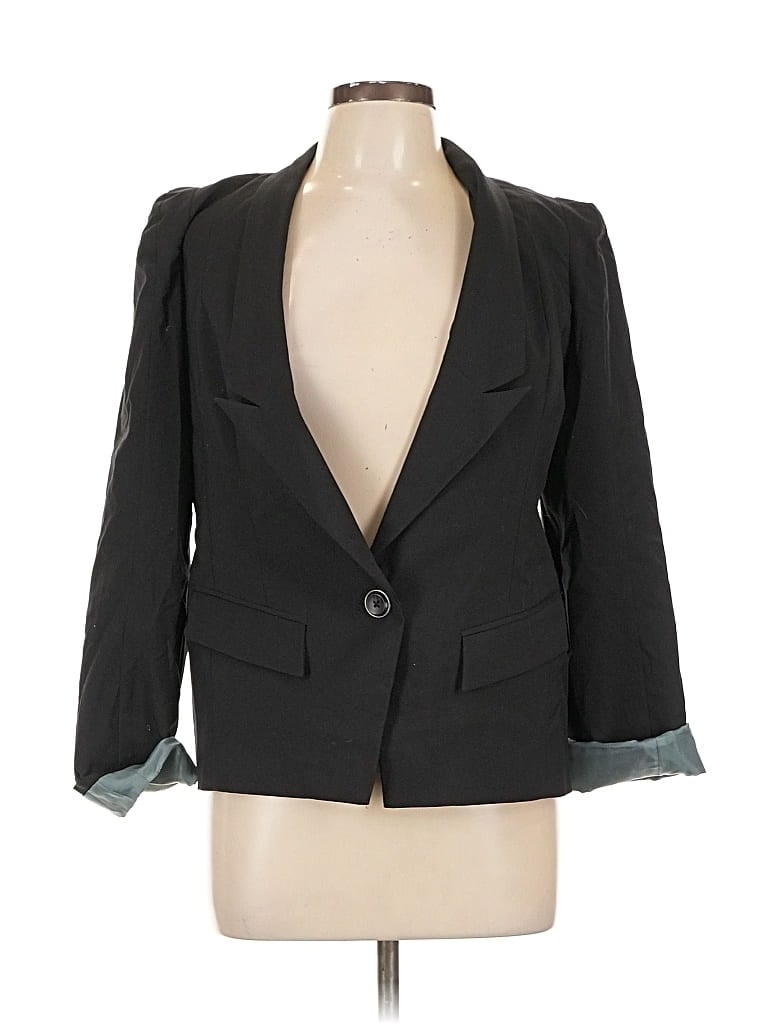 Pre-owned Apostrophe Blazer Jacket In Black